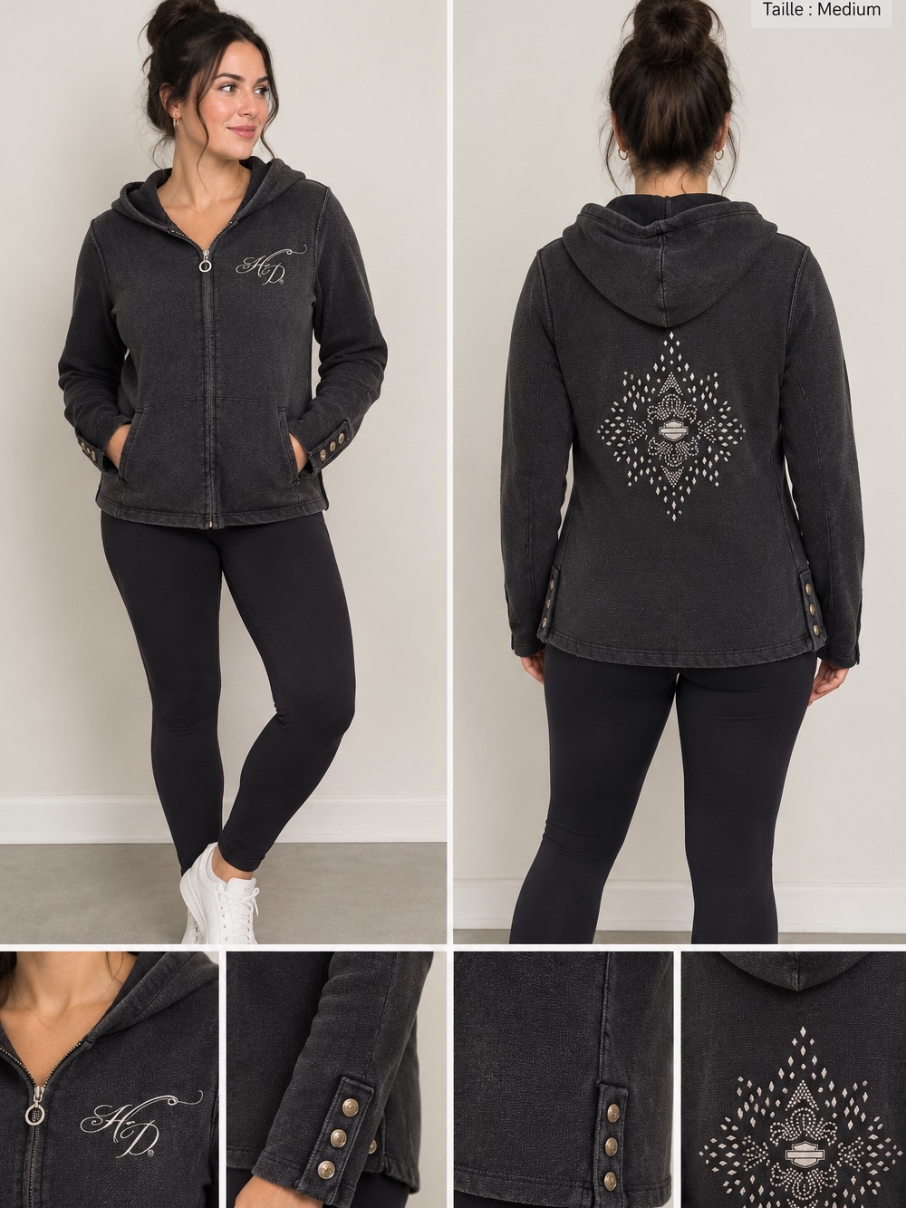 Harley-Davidson Hoodie with Script Logo